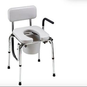 Homecraft Drop Arm Padded Commode